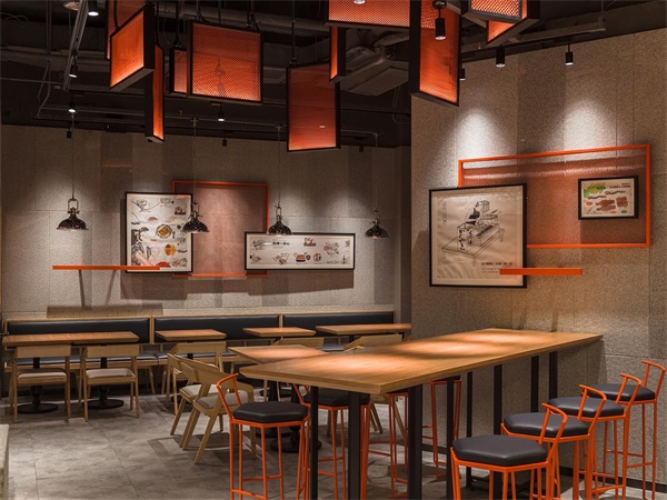 元吉の鰻深圳羅湖店料理店裝修設計